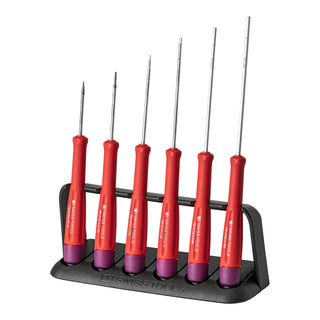 PB Swiss Tools PB 8642 Precision Screwdriver Set Hex Soft-Grip Colour-Coded Electronics 6-Piece