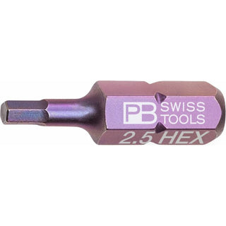 PB Swiss Tools PB C6.210/2,5 PrecisionBit, Design C 6.3