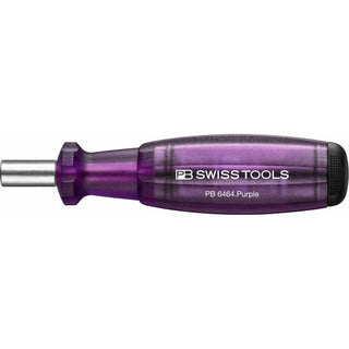 PB Swiss PB 6464.Purple Bit Holding Screwdriver with Magazine, Slotted, Phillips, TORX®, 9 Pcs