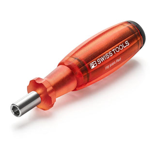 PB Swiss PB 6464.Red Bit Holding Screwdriver with Magazine, Slotted, Phillips, TORX®, 9 Pcs