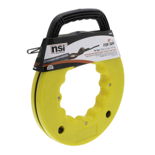 NSI FTS50 50′ 1/8″ Steel Fishtape C/W Handle