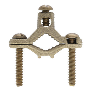 NSI G-1-SDB-SB Heavy Duty Bronze Ground Clamp for Direct Burial, 1/2″ to 1″ Pipe