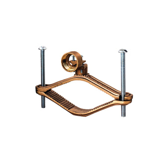 NSI G-25 Bronze Ground Clamp for Rigid Conduit, 4-1/2″ to 6″ Pipe, 1″ Hub