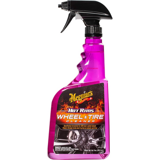 Meguiar's G9524 Hot Rims Wheel & Tire Cleaner, 24 .oz, Spray