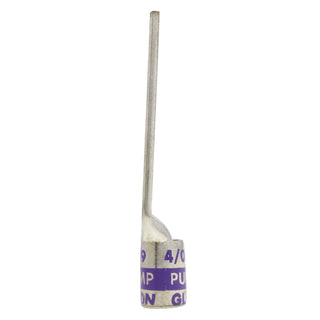 NSI GL40N 4/0 AWG 1/2” 2-Hole Copper Short Lug – Purple