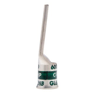 NSI GL600NB 600 MCM 1/2” 2-Hole Copper Short Lug – Green – Bell End