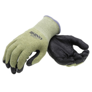 NSI GLV-900L Green Aramid Fiber Steel Arc Protection Gloves, Large