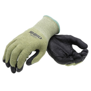 NSI GLV-900M Green Aramid Fiber Steel Arc Protection Gloves, Medium