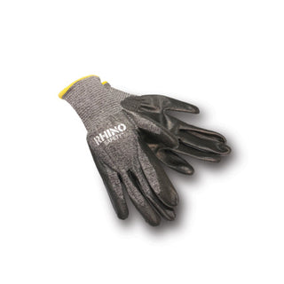 NSI GLV-400L Gray HPPE Nylon Cut-Resistant Gloves, Polyurethane Palm, Large