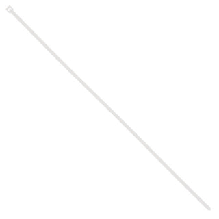 NSI GRP-1140 11”, Natural General Purpose 40lb Cable Ties, 100 Pack