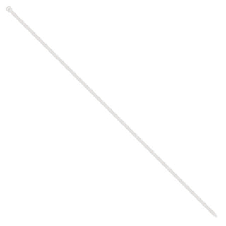 NSI GRP-30175 30”, Natural Super Heavy-Duty 175lb Cable Ties, 50 Pack