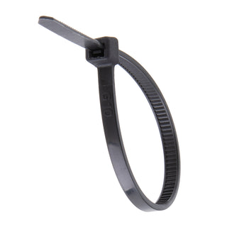 NSI GRP-5400X 5”, Black General Purpose 40lb Cable Ties, 1000 Bulk Pack