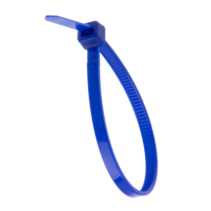 NSI GRP-540BL 5” Blue General Purpose 40lb Cable Ties, 100 Pack