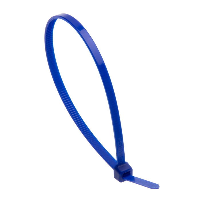 NSI GRP-840BL 8” Blue General Purpose 40lb Cable Ties, 100 Pack