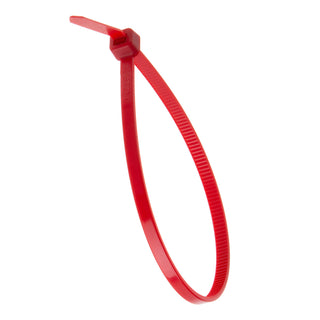 NSI GRP-840RD 8” Red General Purpose 40lb Cable Ties, 100 Pack