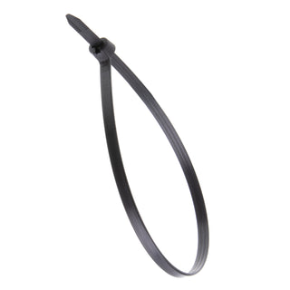 NSI GRP-SB14120B 14”, Black Steel Barb 120lb Cable Tie, 50 Pack