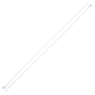 NSI GRP-SB1450N 14”, Natural Steel Barb 50lb Cable Tie, 100 Pack