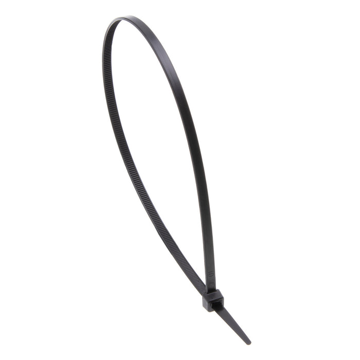 NSI GRP-UV1450B 14” Black UV-Stabilized 50lb Cable Ties, 100 Pack