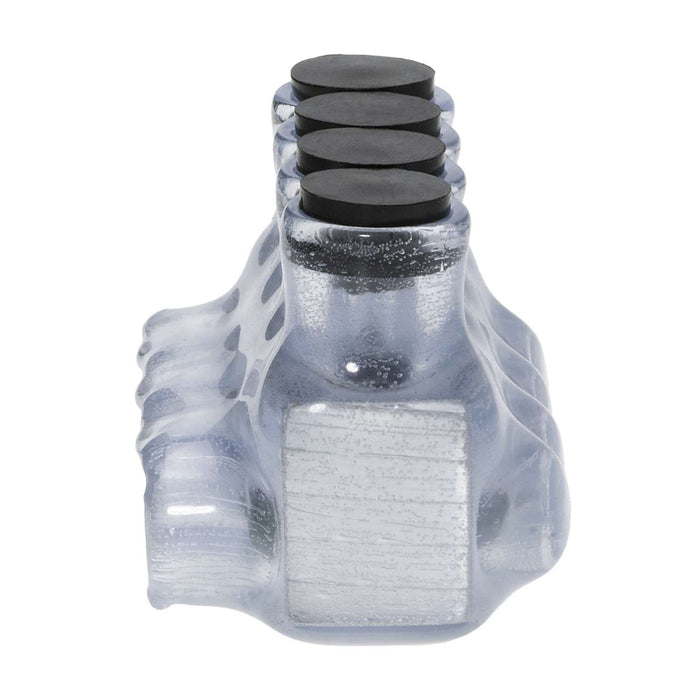 Polaris IPL4-4C 4-Port Clear Multi-Tap Pre-Insulated Connector, 4 – 14 Gauge