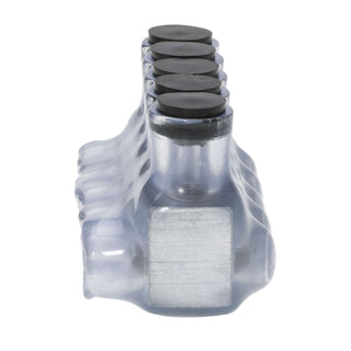 Polaris IPL4-5C 5-Port Clear Multi-Tap Pre-Insulated Connector, 4-14 Gauge