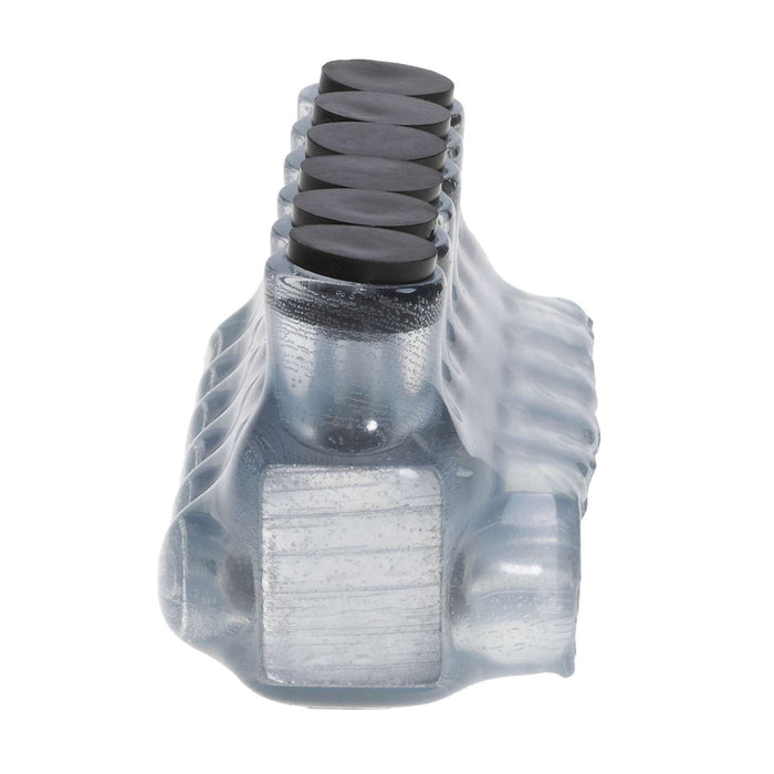 Polaris IPL4-6C 6-Port Clear Multi-Tap Pre-Insulated Connector, 4-14 Gauge