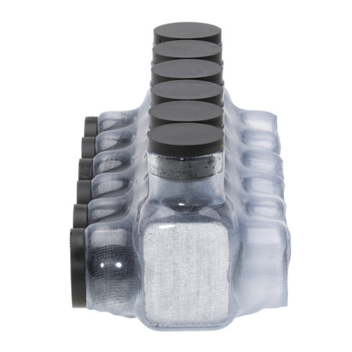 Polaris IPLD3/0-6C 6-Port Clear Multi-Tap Pre-Insulated Connector, 3/0 – 6 AWG