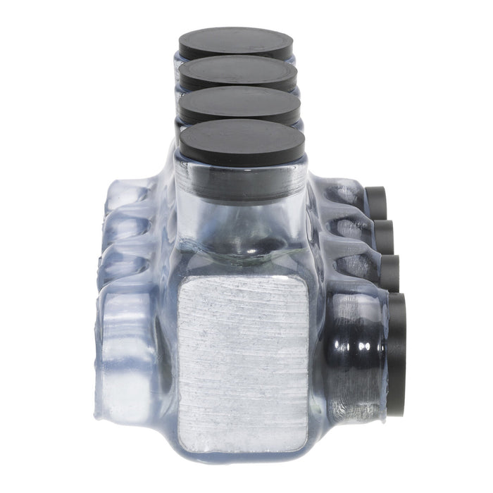 Polaris IPLD500-4C 4-Port Clear Multi-Tap Pre-Insulated Connector, 500MCM – 4