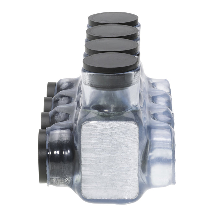 Polaris IPLD500-4C 4-Port Clear Multi-Tap Pre-Insulated Connector, 500MCM – 4