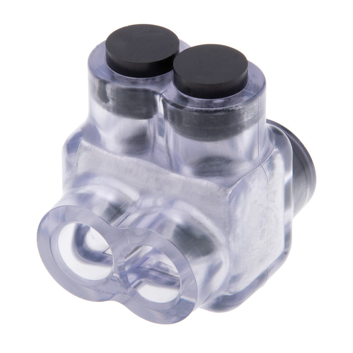 Polaris IT-4C 2-Port Clear Multi-Tap Pre-Insulated Connector, 4-14 Gauge