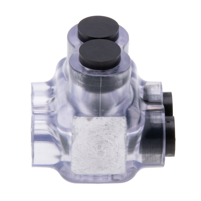 Polaris IT-4C 2-Port Clear Multi-Tap Pre-Insulated Connector, 4-14 Gauge