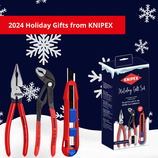 Knipex 9K 00 80 169 US 2024 Holiday Pliers Gift Set with Free Cutix Snap Knife