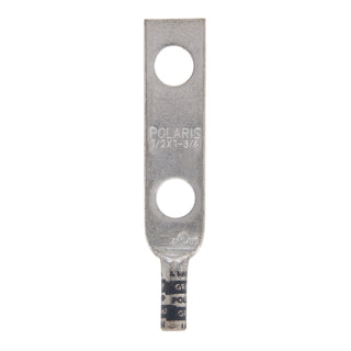 NSI L4N 4 AWG 1/2” 2-Hole Copper Long Lug – Gray