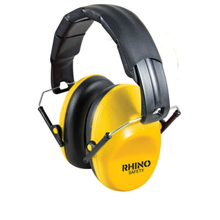 NSI EM-138 Over-the-Head Noise Reducing Earmuffs, 21dB Low-Profile Design