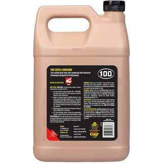 Meguiar's M10001 Mirror Glaze Pro Speed Compound, 1 Gallon, Liquid