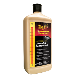 Meguiar's M10532 Mirror Glaze Ultra-Cut Compound, 32 .oz, Liquid