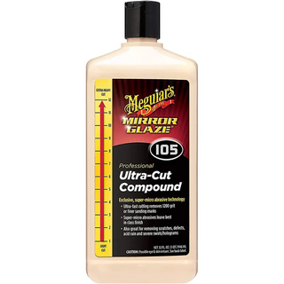 Meguiar's M10532 Mirror Glaze Ultra-Cut Compound, 32 .oz, Liquid