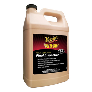 Meguiar’s M3401 Mirror Glaze Final Inspection Spray, 1 gal