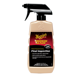 Meguiar's M3416 Mirror Glaze Final Inspection Mist & Wipe, 16 .oz, Spray