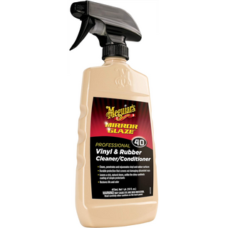 Meguiar's M4016 Mirror Glaze Professional Vinyl & Rubber Cleaner, 16 .oz