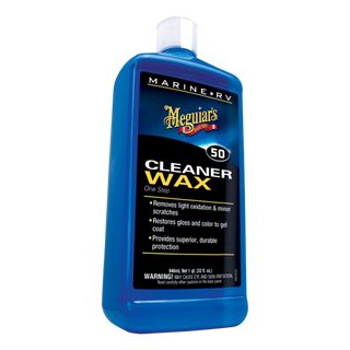 Meguiar's M5032 Marine/RV One Step Cleaner Wax, 32 .oz, Liquid