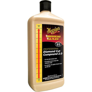 Meguiar's M8532 Mirror Glaze Professional Diamond Cut Compound 2.0, 32 oz.