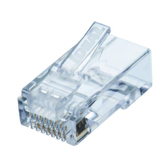 Ideal 85-367 CAT6 RJ-45 8P8C Single Piece Modular Plug, 25/Card