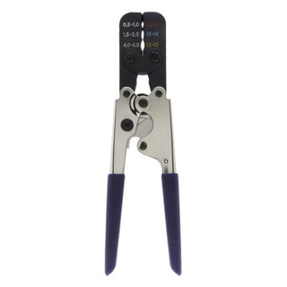 NSI NH-1 Ratchet Action Crimping Tool For Insulated Terminals And Connectors 22-8Awg