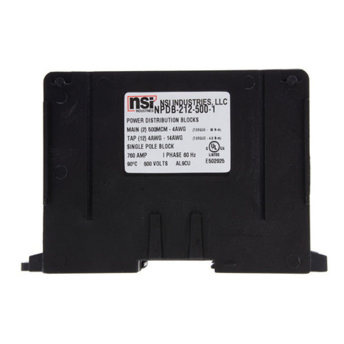 NSI NPDB-212-500-1 Power Distribution Line 2X500-4 – LOAD 12X4-14