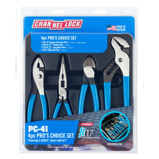 Channellock PC-41 4Pc Pro's Choice Pliers Set