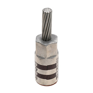 NSI PT250 3/0 AWG Aluminum Pin Terminal – Brown – Copper Pin