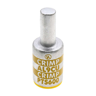 NSI PTS600 400 MCM Aluminum Center Pin Terminal – Yellow – Aluminum Pin