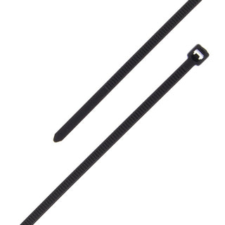 NSI GRP-11400 11”, Black General Purpose 40lb Cable Ties, 100 Pack