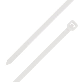 NSI GRP-1475 14”, Natural General Purpose 75lb Cable Ties, 100 Pack