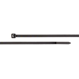 NSI GRP-7500X 7”, Black General Purpose 50lb Cable Ties, 1000 Bulk Pack